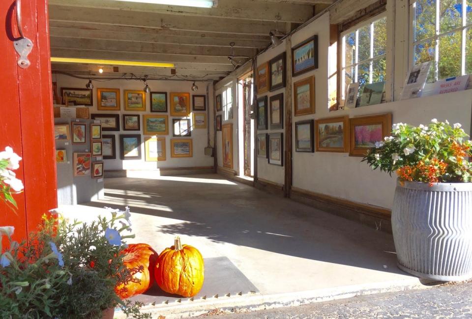 Lynn Rix's Mequon studio will be part of the 40th Covered Bridge Art Studio Tour.