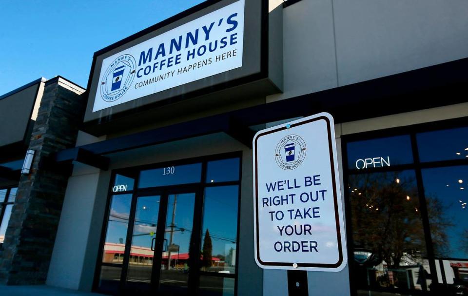 Manny’s Coffee House recently opened in the 4800 block of West Clearwater Avenue in Kennewick.