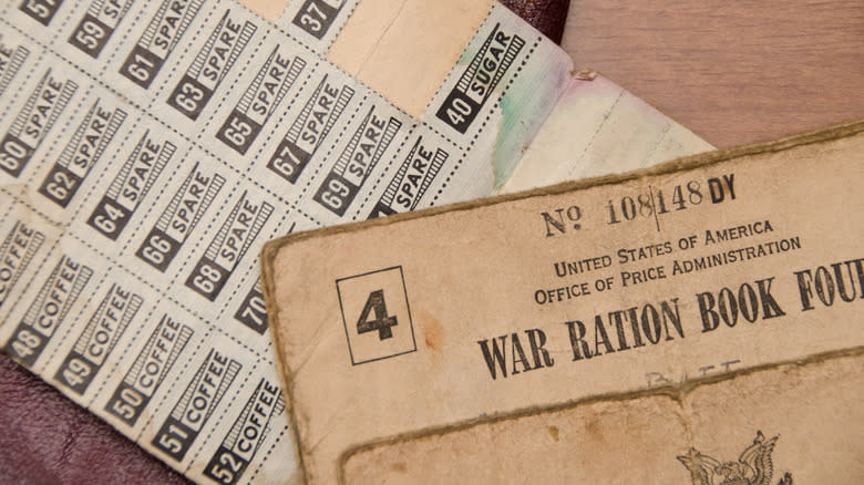 World War II ration book