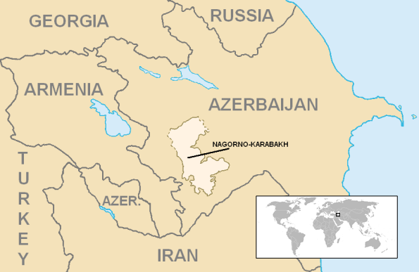 <cite>納哥諾卡拉巴克（Nagorno-Karabakh）（Wikipedia / Public Domain）</cite>