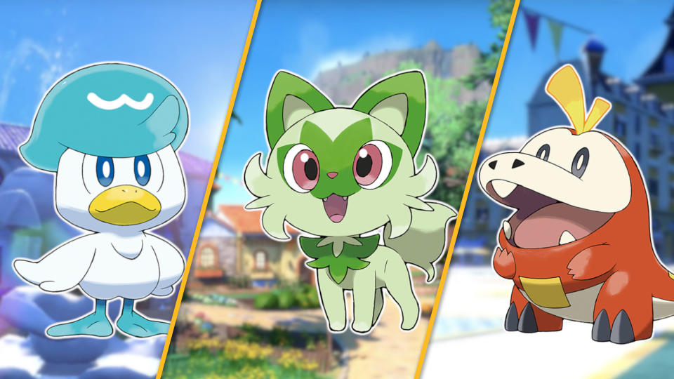 Estos serán los 3 Pokémon iniciales