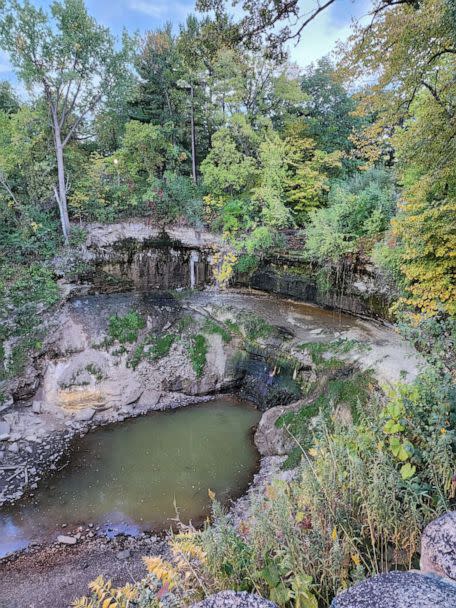 PHOTO: Minnehaha Falls in Minneapolis are shown on Sept. 30, 2022. (Dr. Mohsen Tahmasebi Nasab)