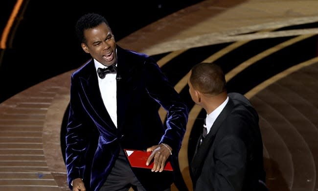 Will Smith slaps Chris Rock at the Oscars