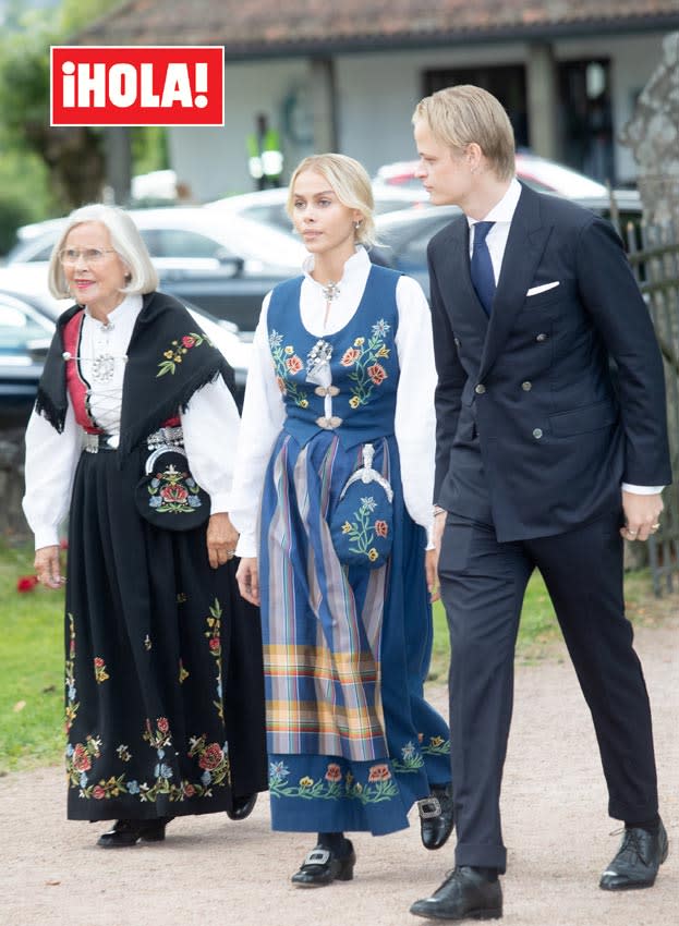 Marius Borg y Juliane Snekkestad