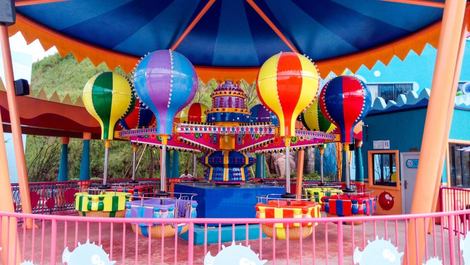 Circus Balloons joins the array of new Adventureland rides for the 2022 season.