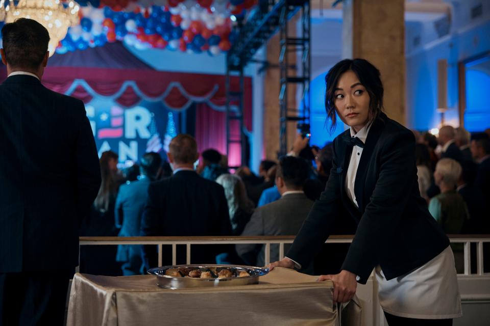 Karen Fukuhara as Female/Kimiko Miyashiro in Season 4 of "The Boys."