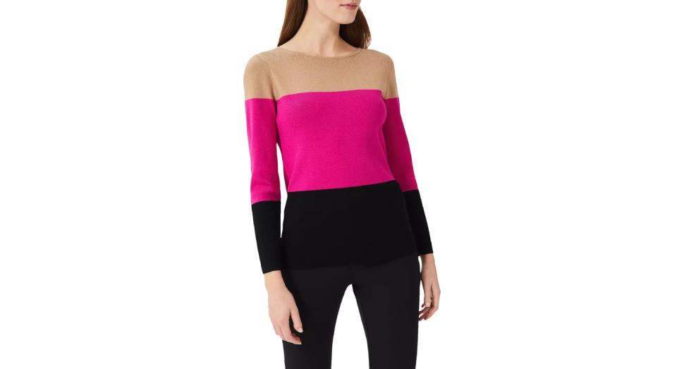 Hobbs Alice Colour Block Jumper