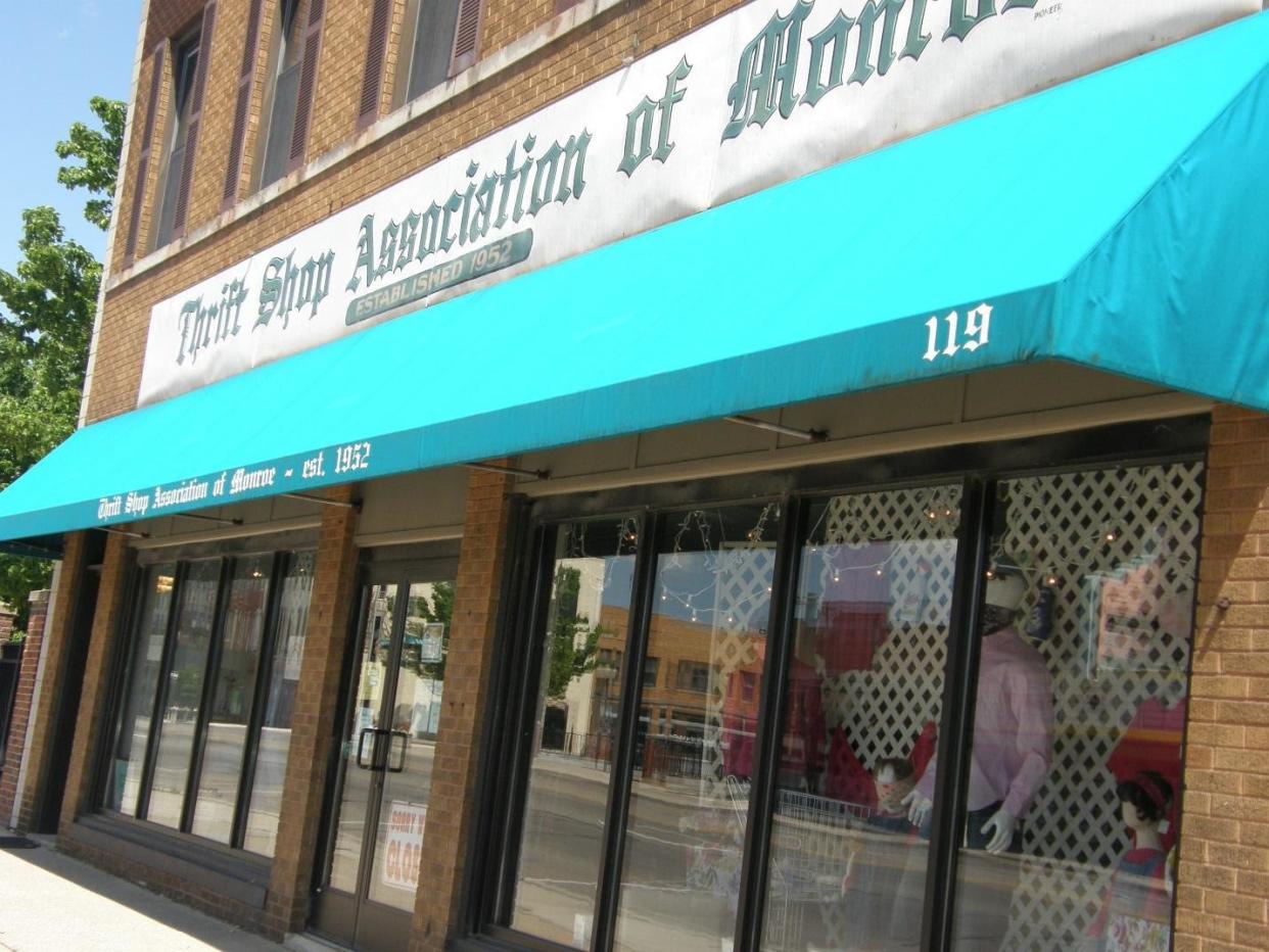 The Thrift Shop Association of Monroe, 119 S. Monroe St., is celebrating 70 years.