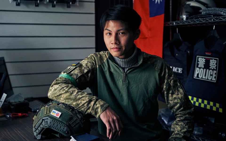 Jack Yao, who went and fought with the Ukrainian forces against the Russian army - An Rong Xu