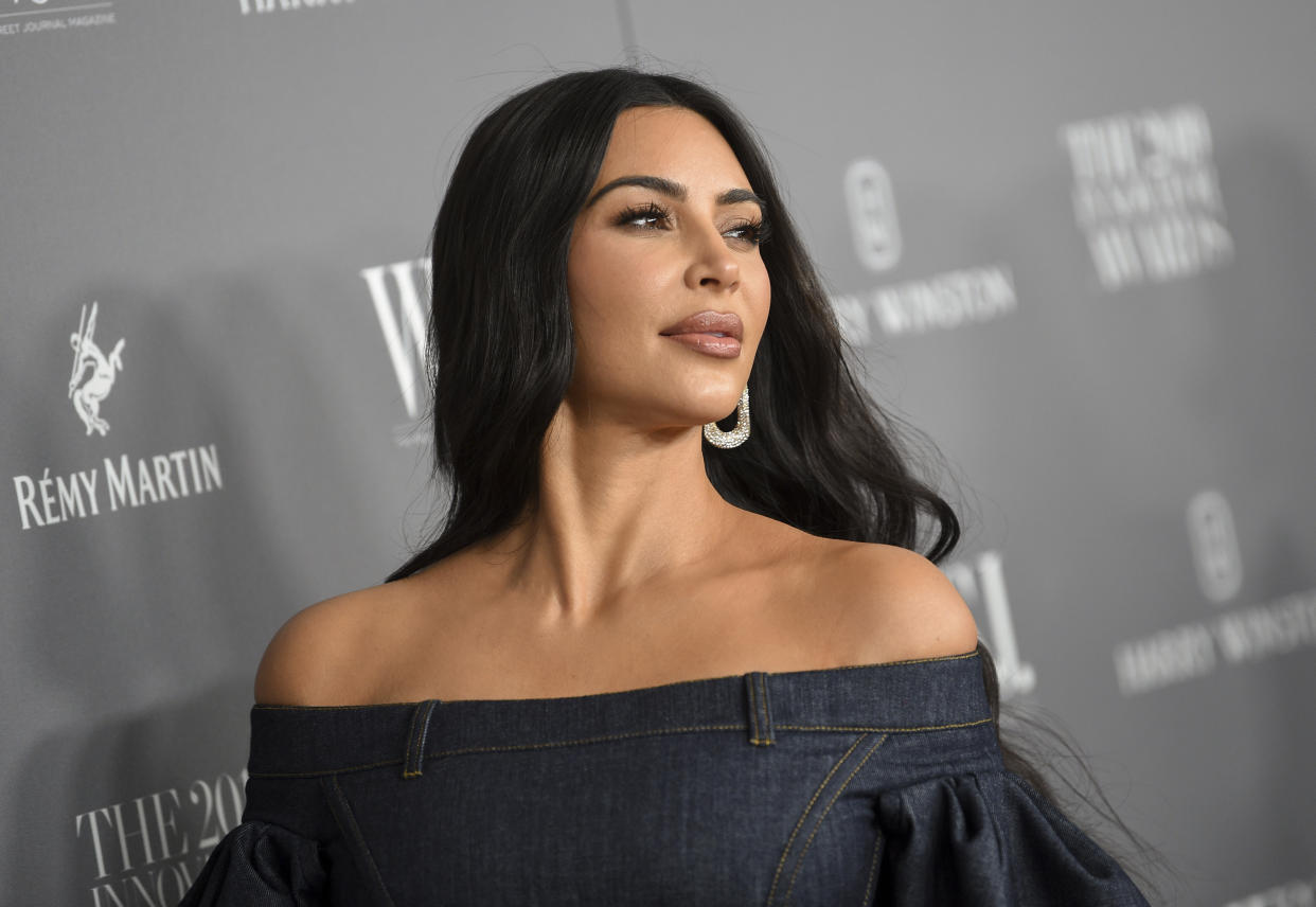 Television personality Kim Kardashian West attends the WSJ. Magazine 2019 Innovator Awards at the Museum of Modern Art on Wednesday, Nov. 6, 2019, in New York. (Photo by Evan Agostini/Invision/AP)