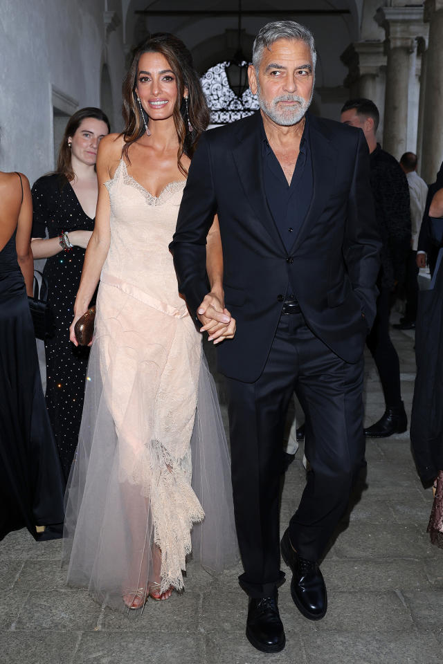 Amal Clooney In Jean-Louis Scherrer by Stephane Rolland - The