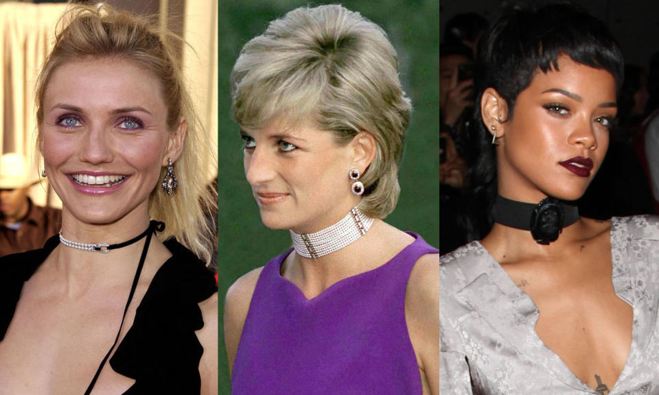 Cameron Diaz, Princess Diana, Rihanna