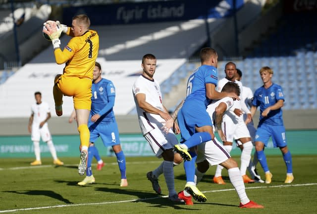 Iceland England Nations League Soccer