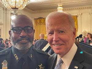 Both working to address issues of police reform, crime, and needs of our nation.