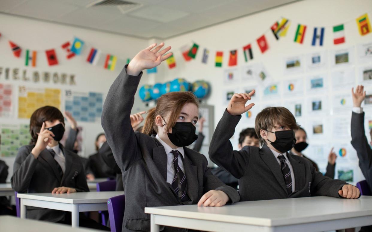 Hands up who wants an end to school bubbles - Getty