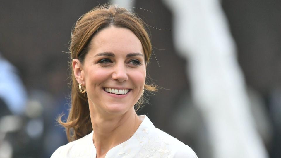 Kate Middleton headshot showing one of her best makeup looks