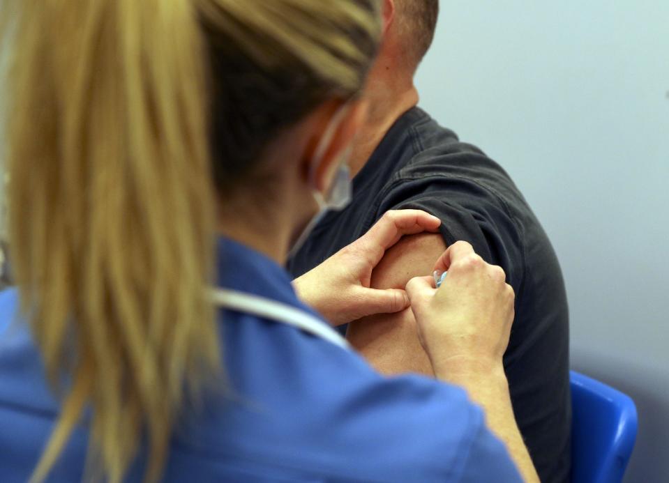 More than 20m UK adults have had both doses of a coronavirus vaccine (Steve Parsons/PA) (PA Wire)