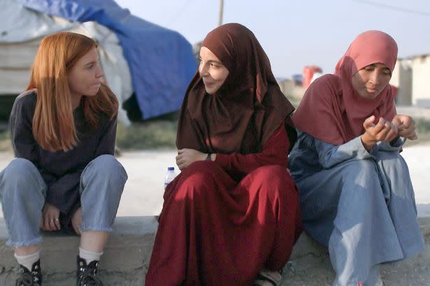 Stacey Dooley travelled to Syria for the Panorma documentary to meet the women being detained at refugee camps. (BBC)