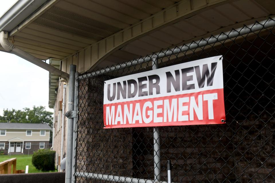 Rita Strausborger, regional vice president of Arnold Grounds Property Management, believes the new management company at Victory Square Apartments in Canton can correct the years of deferred maintenance if given the opportunity to do it.