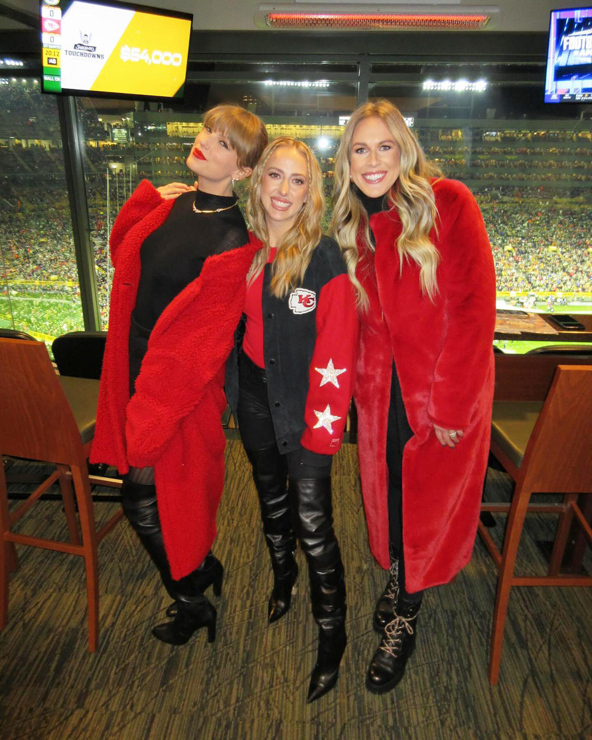 Brittany Mahomes and Taylor Swift spotted on girls' night out in LA ahead of Chiefs game