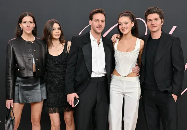 <p>Axelle/Bauer-Griffin/FilmMagic</p> Nicola Peltz and siblings attend the Premiere of "Lola" at Regency Bruin Theatre on February 03, 2024 in Los Angeles, California.