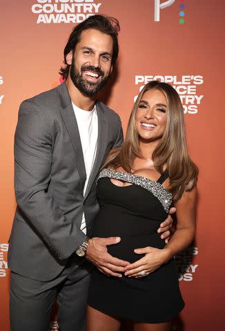 <p>Todd Williamson/NBC via Getty</p> Eric and Jessie James Decker at the People's Choice Country Awards in Nashville on Sept. 28, 2023