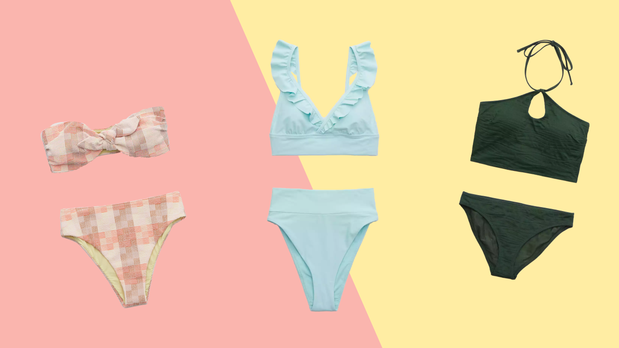 Get all Aerie bikini tops and bottoms for $20 and take home a bikini set for just $40 total.