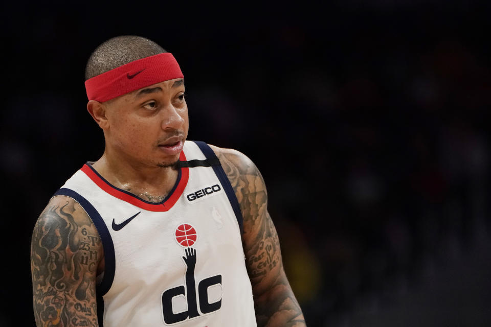 Two-time All-Star Isaiah Thomas showed some flashes of his old self on the Wizards. (Patrick McDermott/Getty Images)