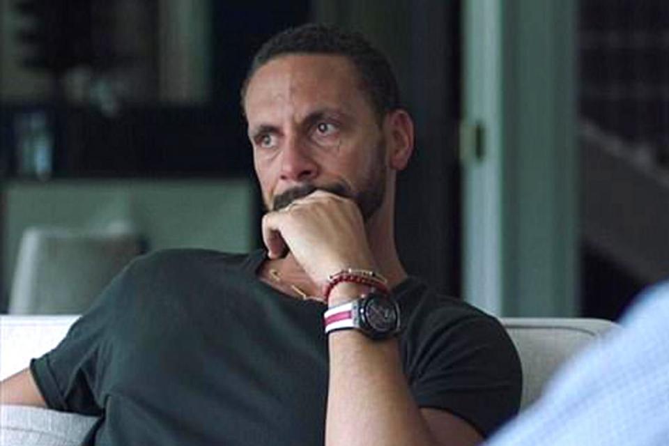 'Inspiring': Rio Ferdinand in the documentary (BBC)