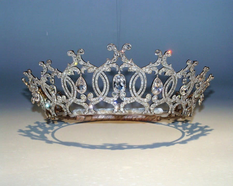 <em>The famous Portland Tiara has been stolen from The Welbeck Estate in Worksop, Nottinghamshire (Picture: Nottinghamshire Police)</em>