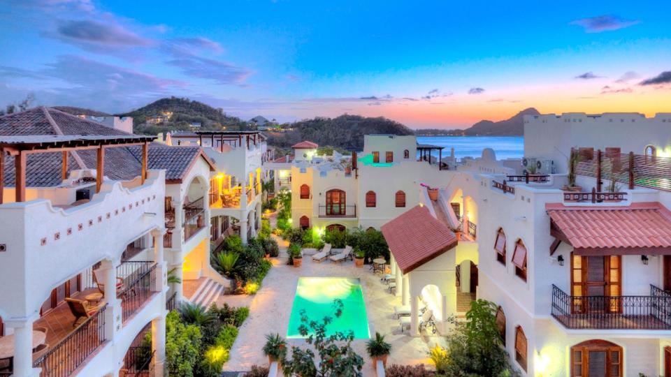 Aerial view of Cap Maison, voted one of the best resorts in the Caribbean
