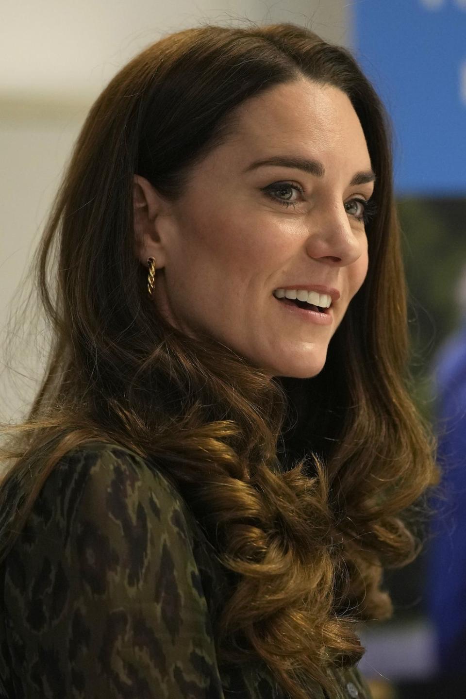 Kate toured the Shout text messaging service (Alastair Grant/PA) (PA Wire)