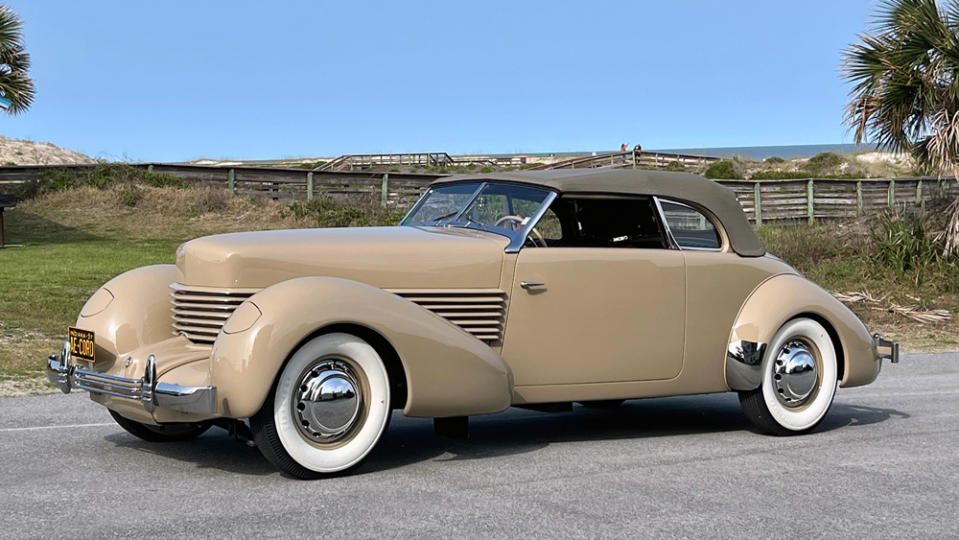 Amelia Earhart's 1937 Cord 812 Phaeton Convertible on Amelia Island, Fla.