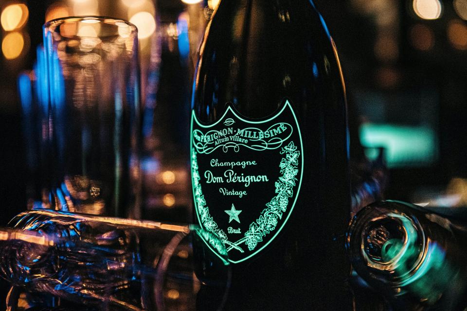 Dom Pérignon。圖片來源：pexels