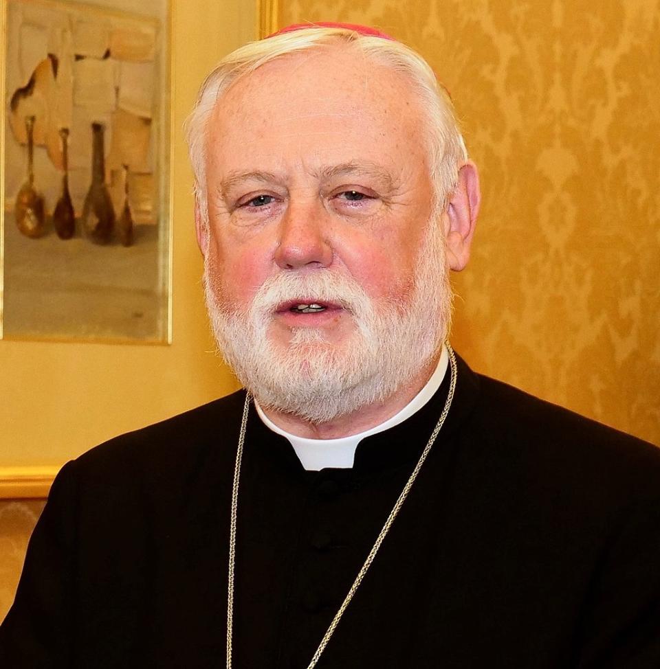 梵蒂岡外長蓋拉格(Paul Richard Gallagher)。(圖：維基百科)