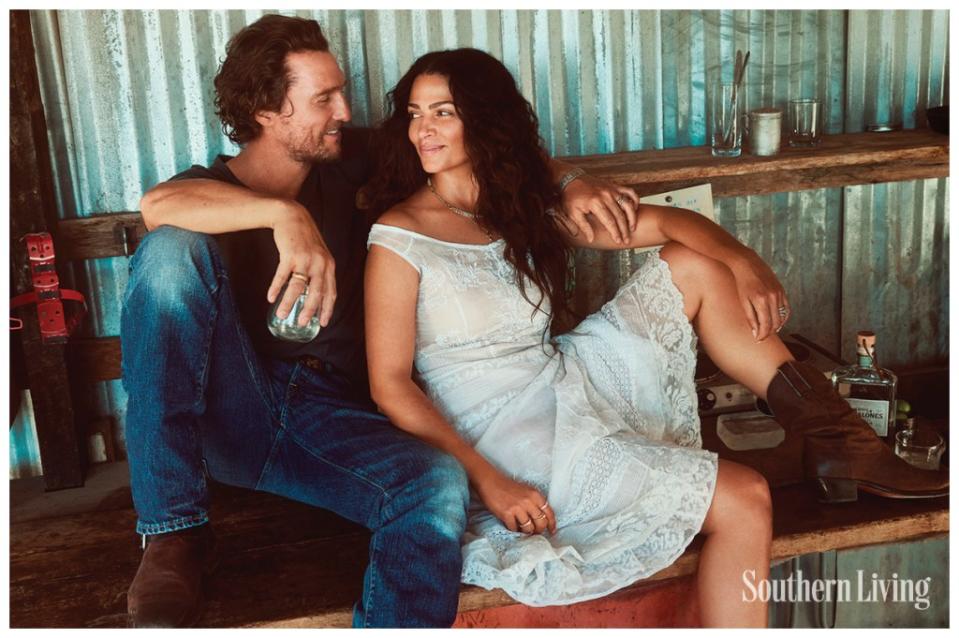 After Matthew McConaughey and Camila Alves went to Texas temporarily, she noticed he was “peaceful” and “energetic” in his birthplace.