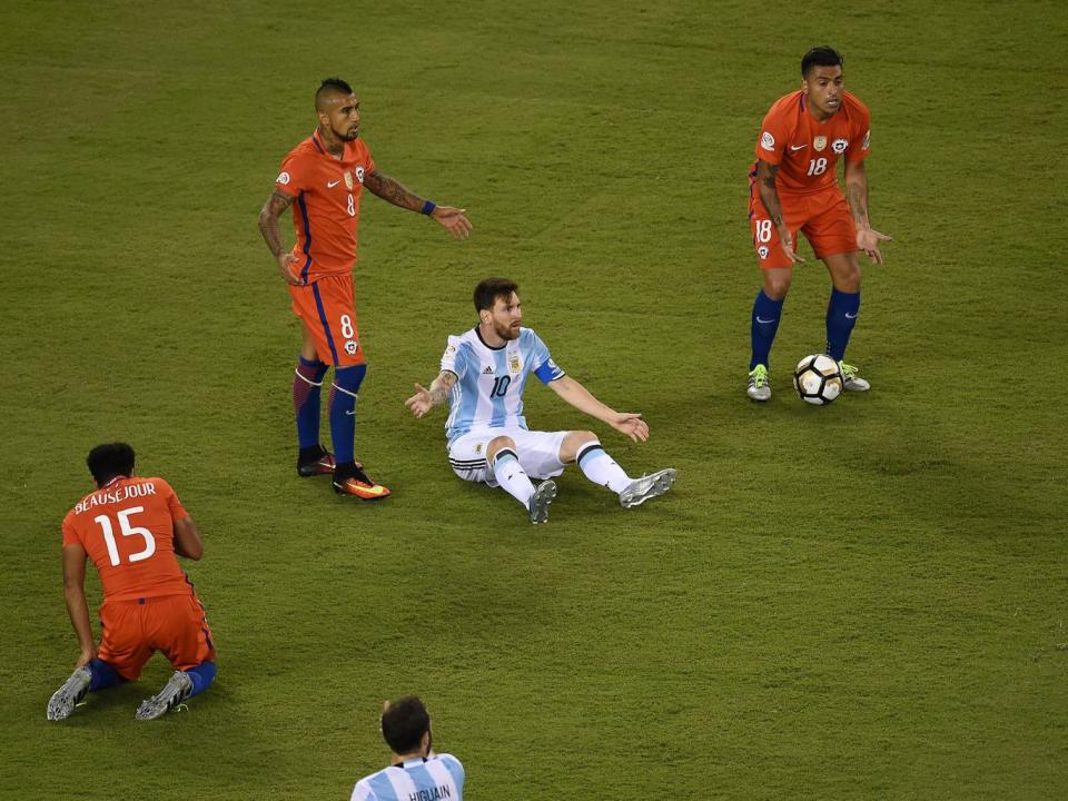 Lionel Messi and Argentina face Chile again for the first time (Getty)