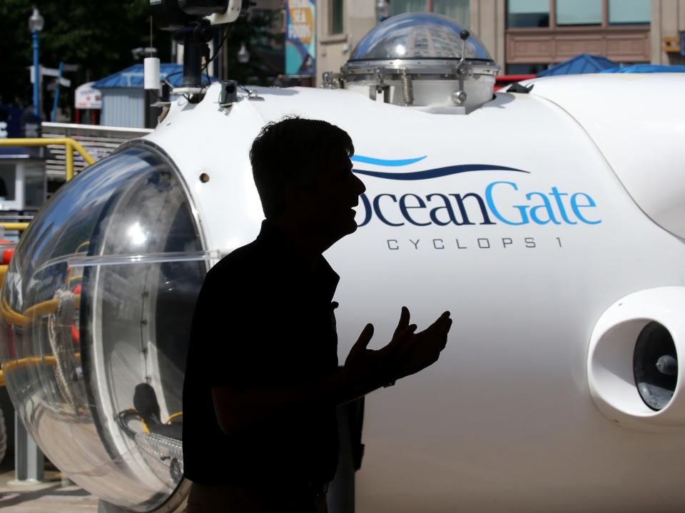 OceanGate-CEO Stockton Rush starb, als die Titan im Juni implodierte. - Copyright: David L. Ryan/Getty Images
