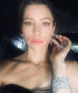 <p>“Just me and a bunch of my sparkly best friends cruising to the #goldenglobes,” Biel captioned this glam pic. “Thank you to @bulgariofficial for making me shine!” (Photo: <a rel="nofollow noopener" href="https://www.instagram.com/p/Bdqo8pkFl0R/?hl=en&taken-by=jessicabiel" target="_blank" data-ylk="slk:Jessica Biel via Instagram;elm:context_link;itc:0;sec:content-canvas" class="link ">Jessica Biel via Instagram</a>) </p>