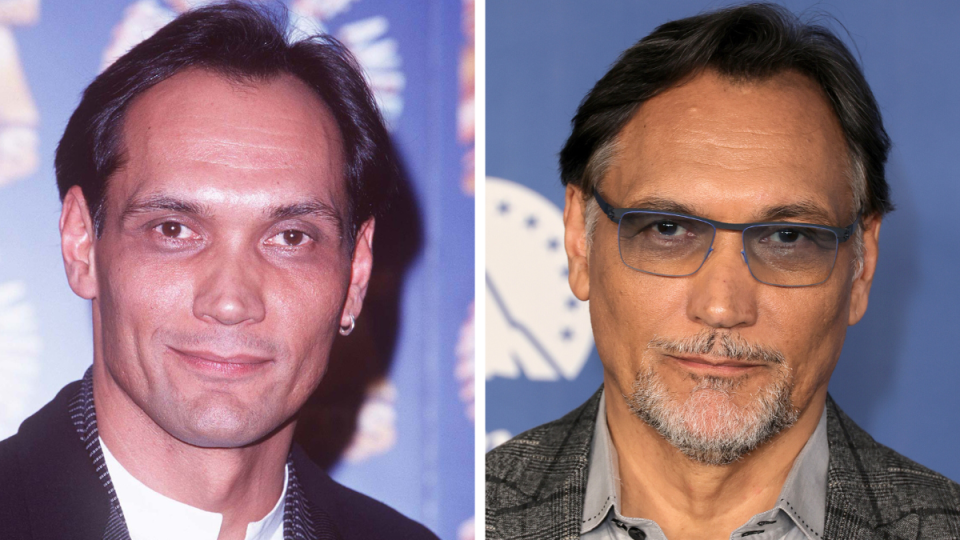 Jimmy Smits Left: 1998; Right: 2022