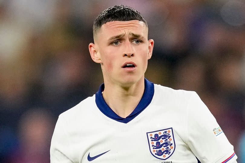 Phil Foden of England