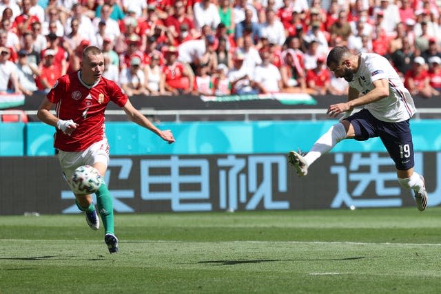 Karim Benzema wasted a glorious chance for France in the first half 