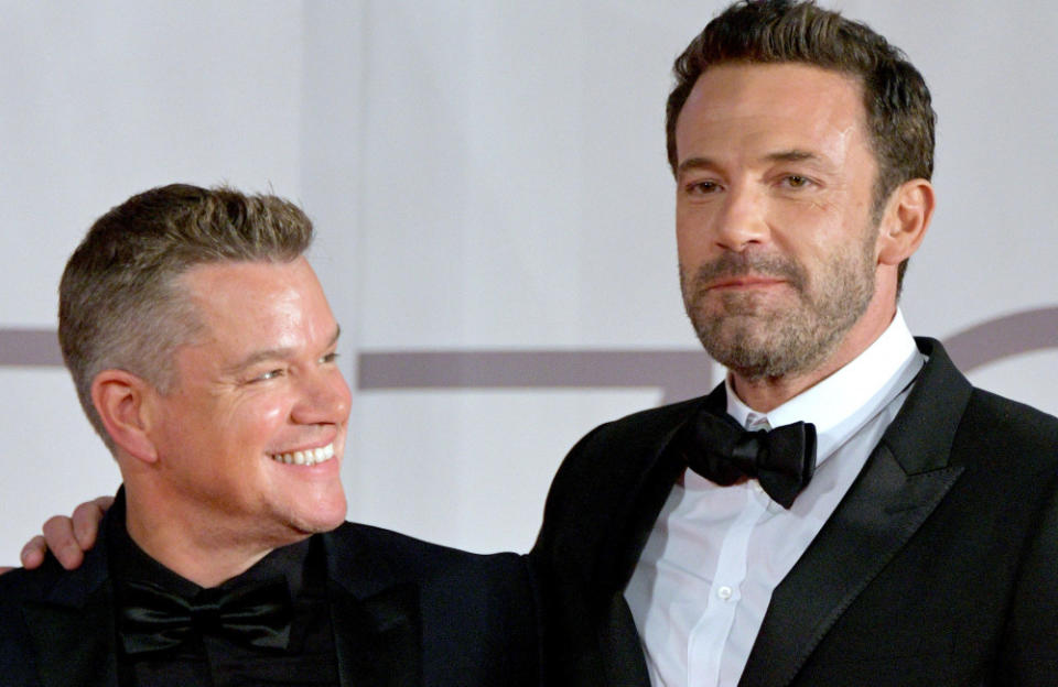 Matt Damon and Ben Affleck are launching a production company credit:Bang Showbiz