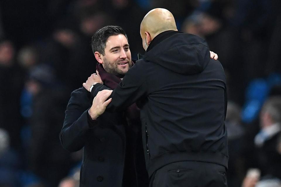 What Pep Guardiola said to Bristol City manager Lee Johnson following late EFL Cup defeat