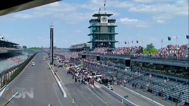 The Indy 500 is a gruelling 500 mile race in Indianapolois