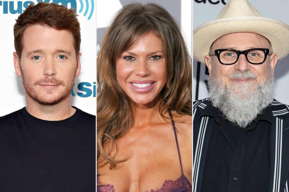 <p>Cindy Ord/Getty; Gregg DeGuire/FilmMagic; Jamie McCarthy/Getty</p> Kevin Connolly, Nikki Cox and Bobcat Goldthwait 