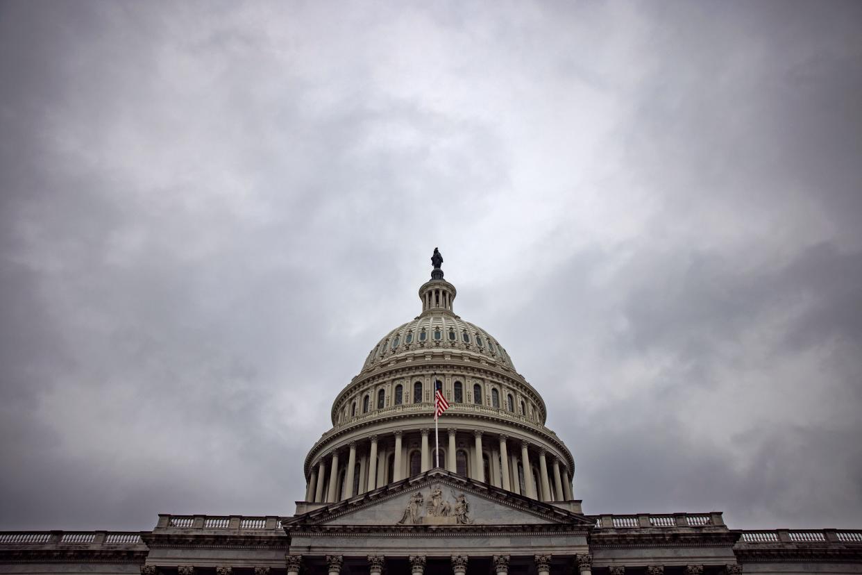 The U.S. Capitol building as seen on Feb. 11, 2024. Primary elections for Congress are March 5 in North Carolina with early voting already having started. The 11th District, which covers Western North Carolina, has two Republicans running in their party primary. With only one Democrat, there is no primary for that party.