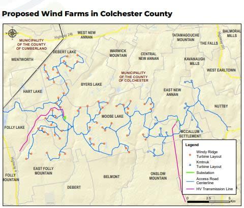 Wind farm proposals generate allegations of threats, vandalism in  Colchester County