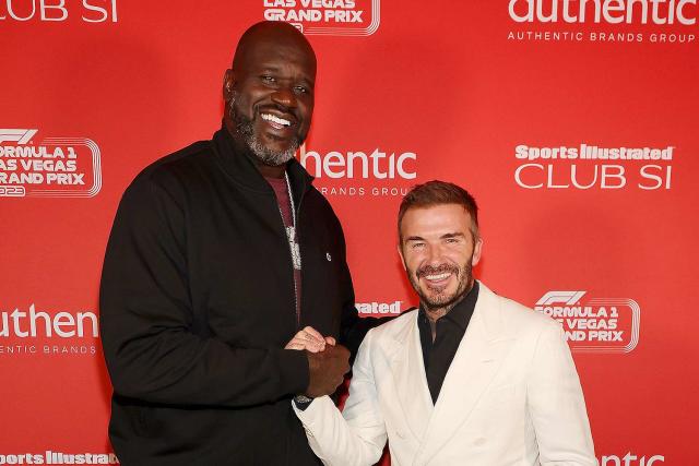 David Beckham and Shaquille O'Neal to Host Club SI at Formula 1 Las Vegas Grand  Prix