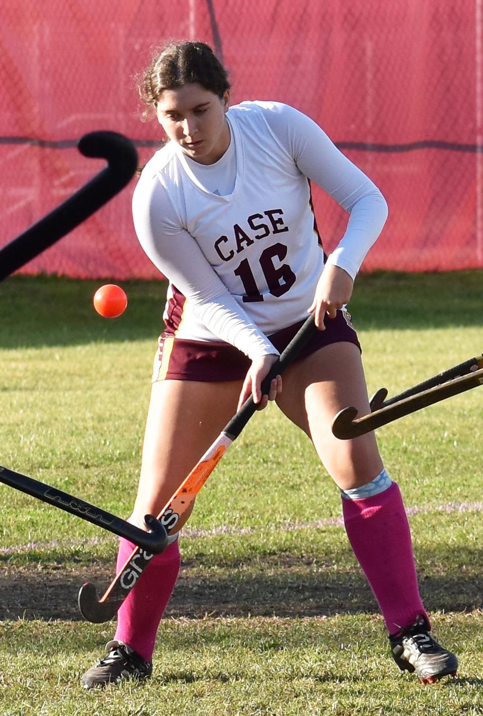 Brooke Perron during a game at Case Tuesday Oct. 24, 2023.